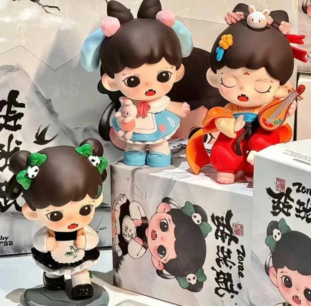 【拆盒】Zoraa3代玲珑赋系列盲盒潮玩具公仔可爱摆件女生礼物