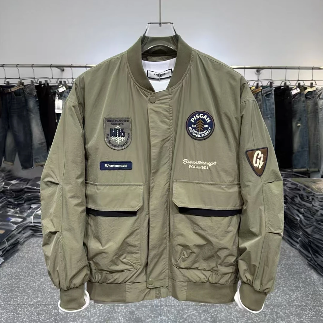 820#秋季新款棒球服外套