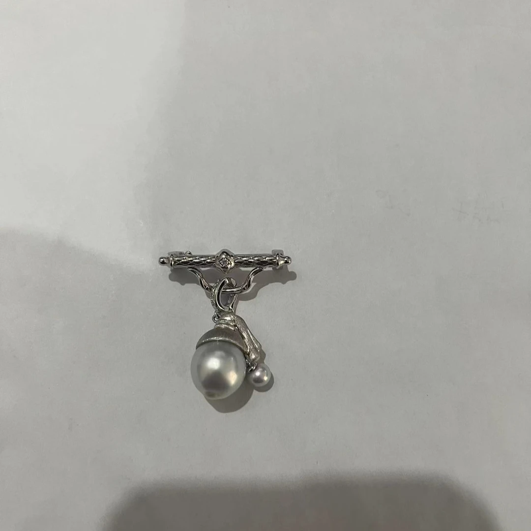 【佳宇珠宝】海水澳白设计款胸针