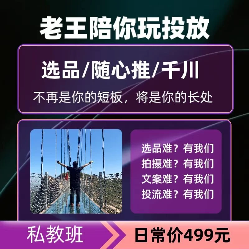 【苹果专拍】2024老王投流私教班