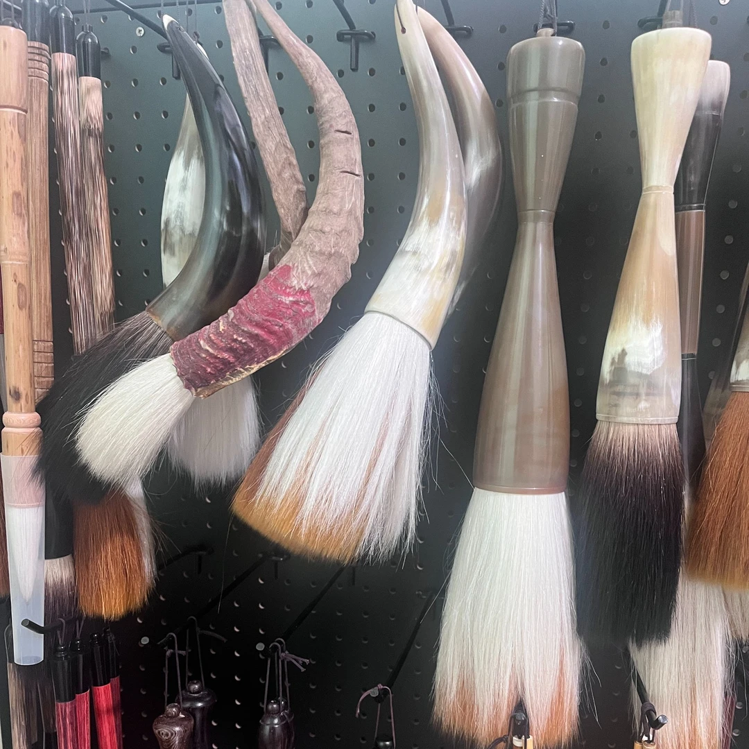 毛笔批发 定制刻字 书法培训班 定向链接