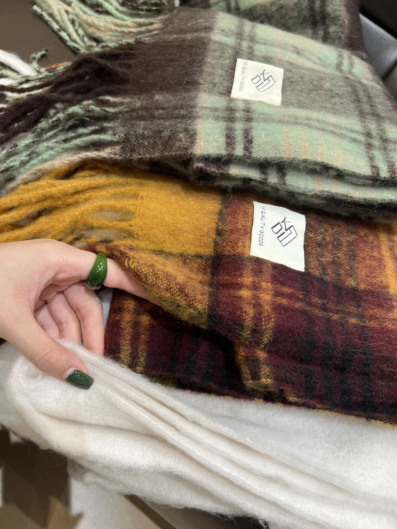 7LU《必拍披肩》柔软亲肤够长搭配大衣超绝！【7LU小号】