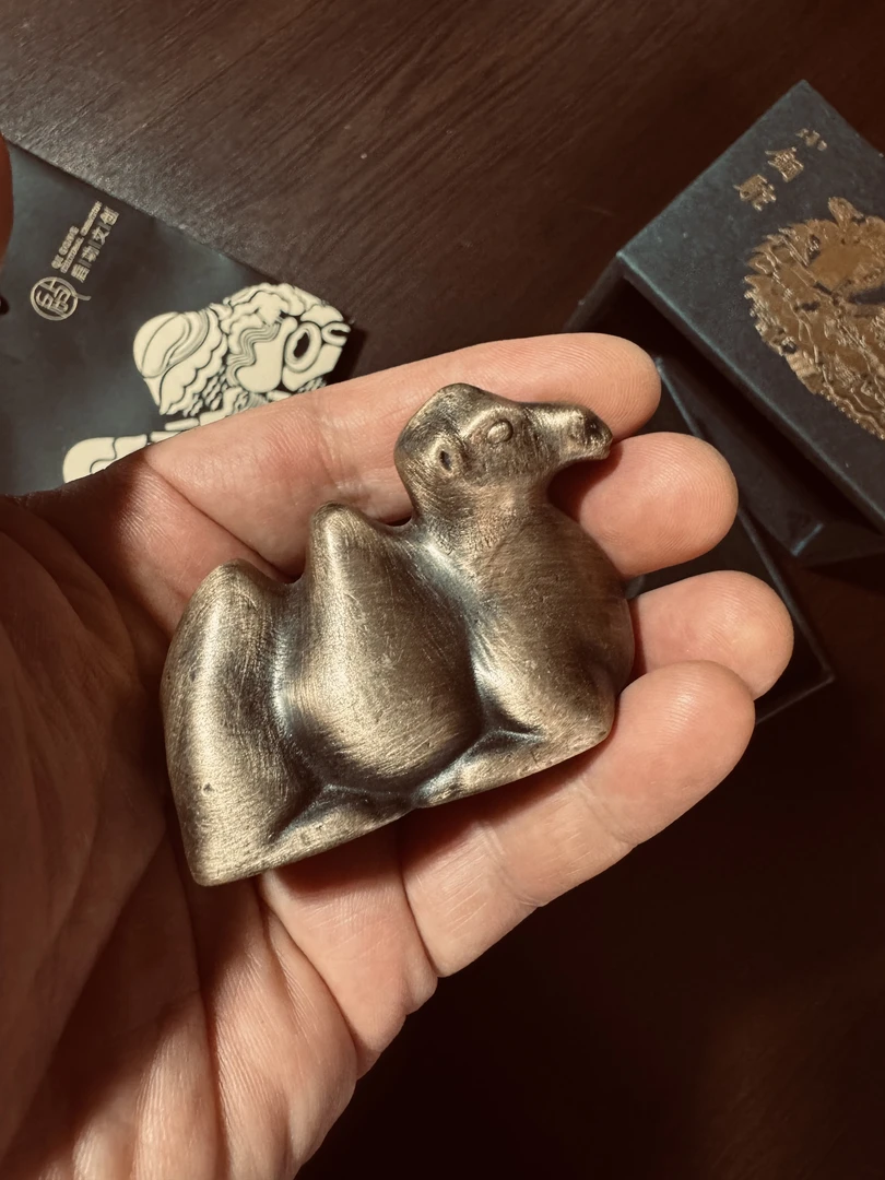 启功先生小铜驼镇纸原大复制