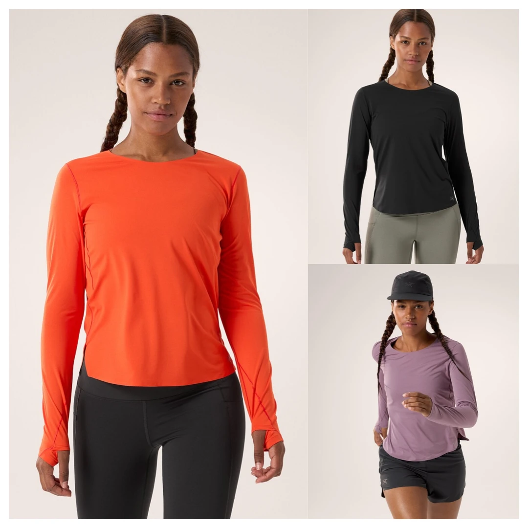 ARC'TERYX/始祖鸟NORVAN CREW SHIRT LS 女士透气轻量运动T恤