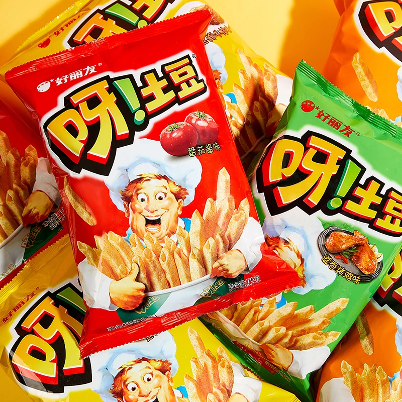 好丽友呀土豆70g蜂蜜味薯条办公室追剧解馋小零食休闲零食小吃