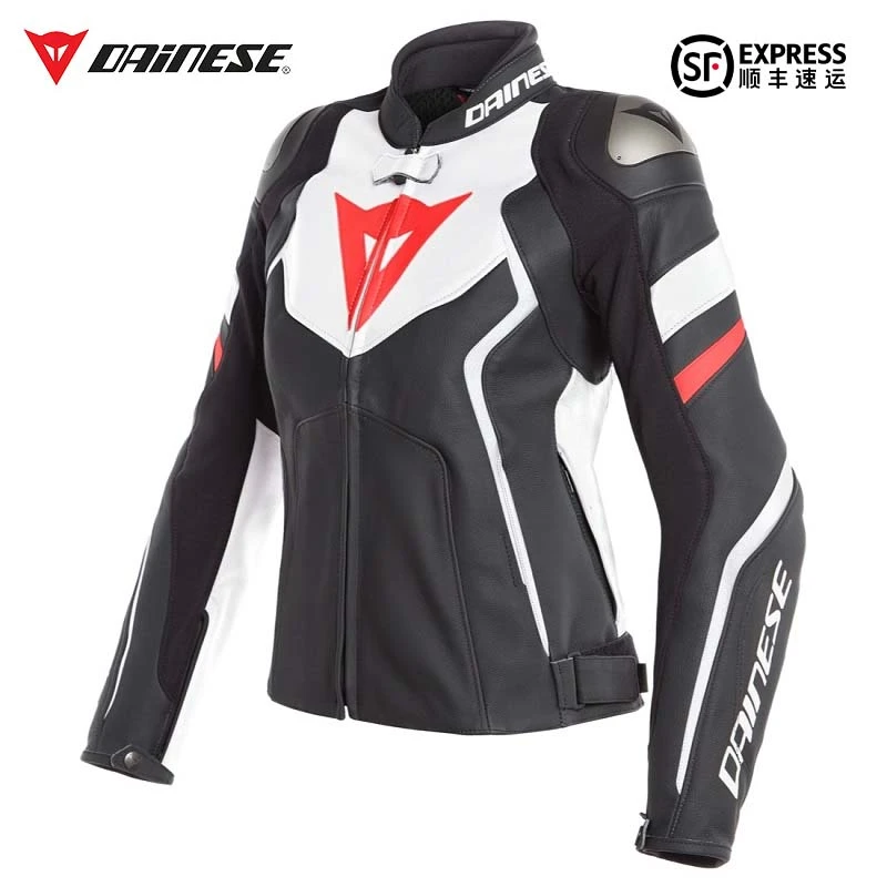 DAINESE/丹尼斯 AVRO 4 女士皮衣牛皮摩托车骑行服机车皮夹克防摔