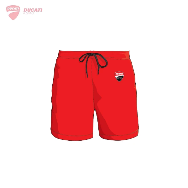 车迷辰DUCATI杜卡迪Motogp摩托车厂队机车夏季休闲短袖短裤男女