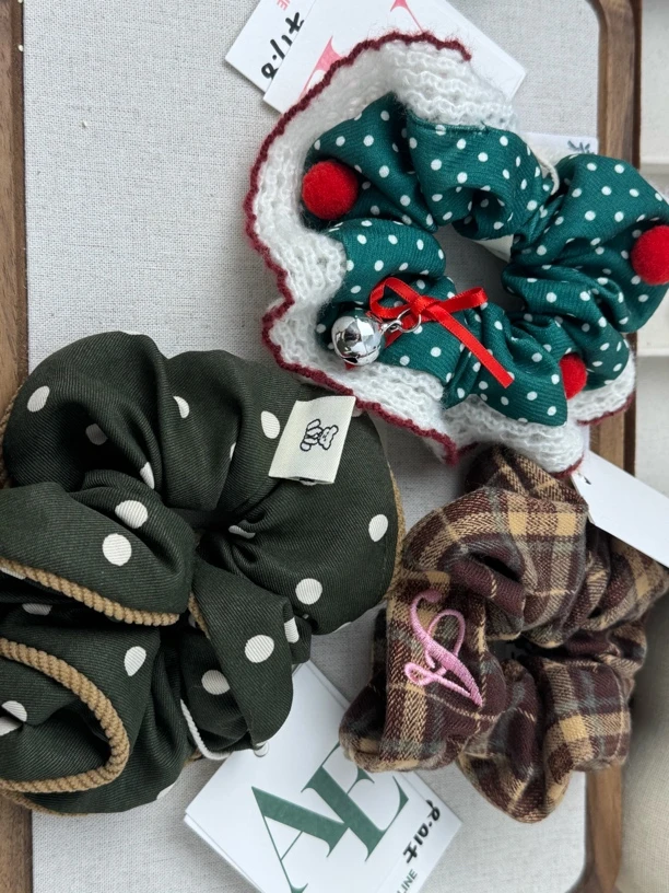 韩系圣诞大肠发圈