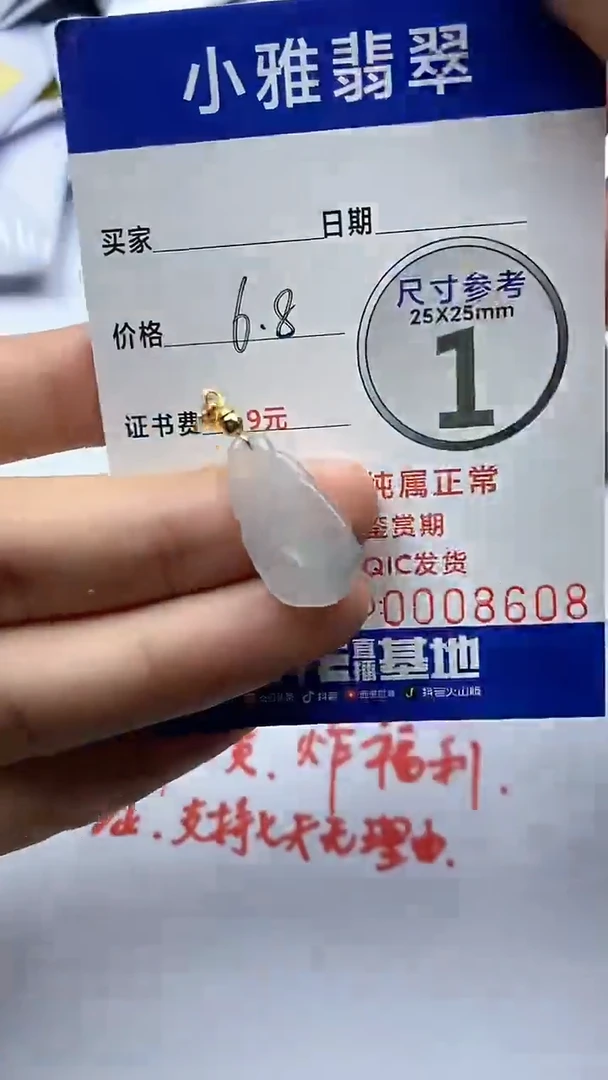 【闪购商品】翡翠颈饰未镶嵌08