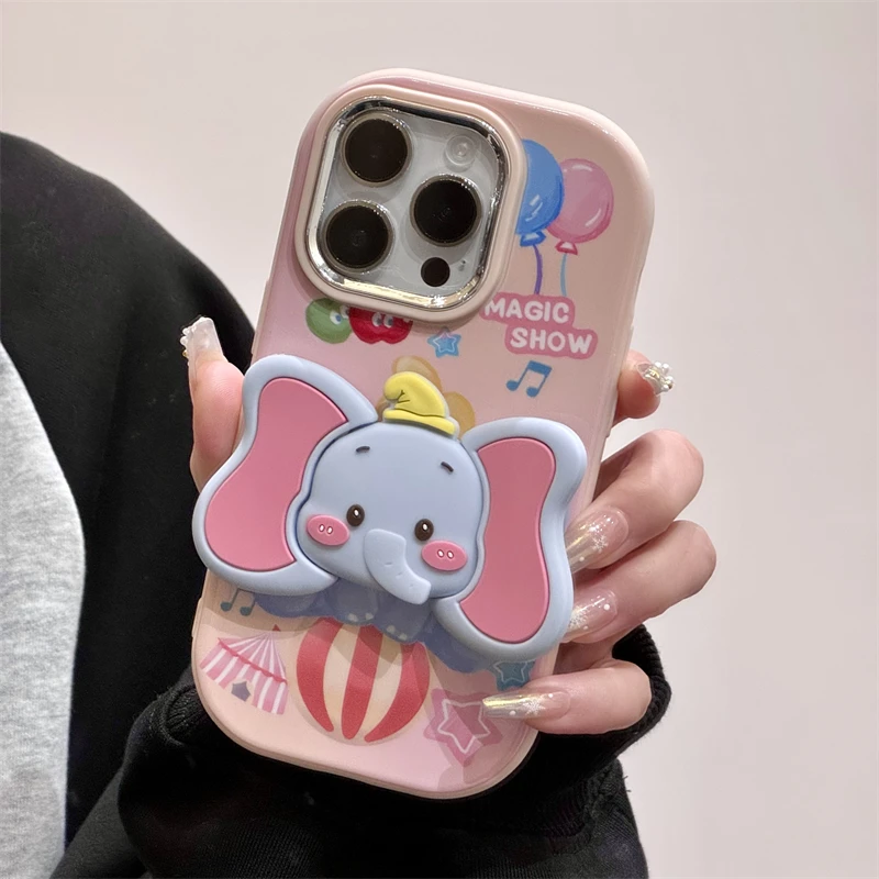 【飞天小象】镜框小胖墩适用于苹果15PRO华为MATE60荣耀X50手机壳