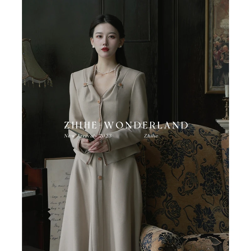 【安妮霍尔】上衣YH022502半裙YH022503