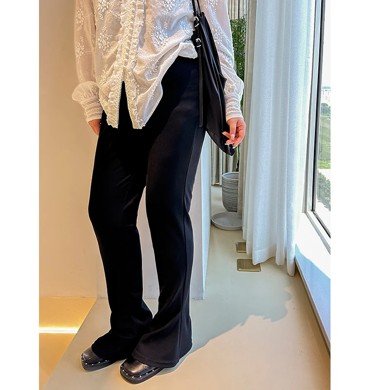 马蹄裤/胖mm大码显瘦长裤