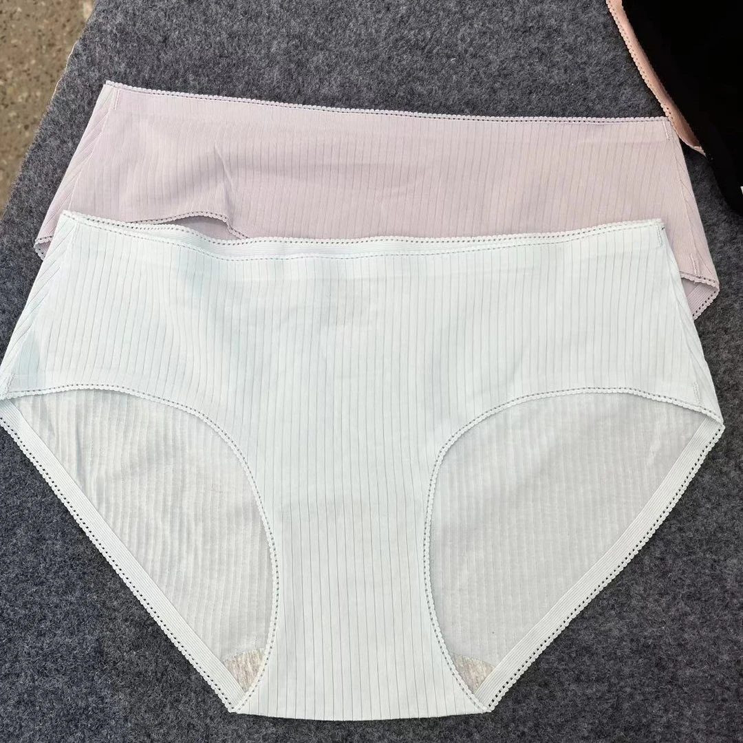 SN307无痕透气舒适抗菌女士三角棉内裤女内裤【低腰5条】