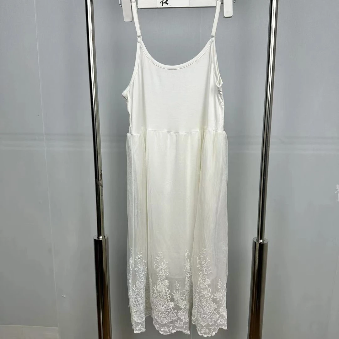 X06时尚休闲吊带花边裙