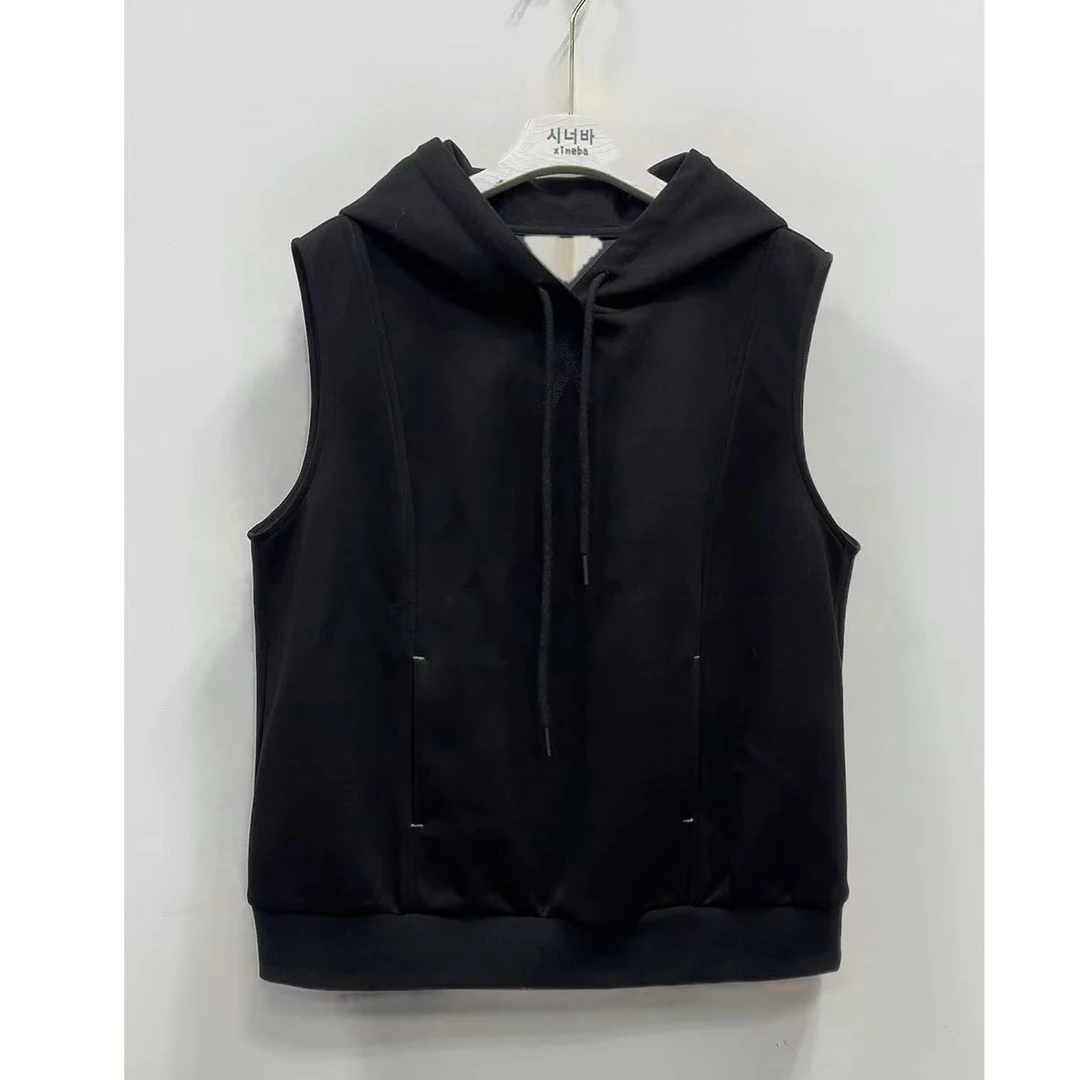 【xineba3】韩国套头卫衣连帽马甲舒适百搭潮流减龄洋气