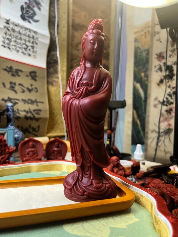 特色手工艺 站观音