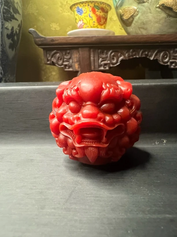 特色手工艺醒狮手球