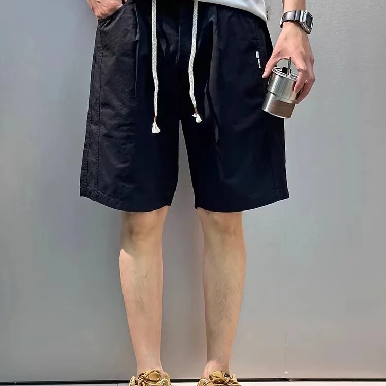 1959休闲短裤男士时尚百搭高品质夏季简约速干抽绳设计师舒适透气