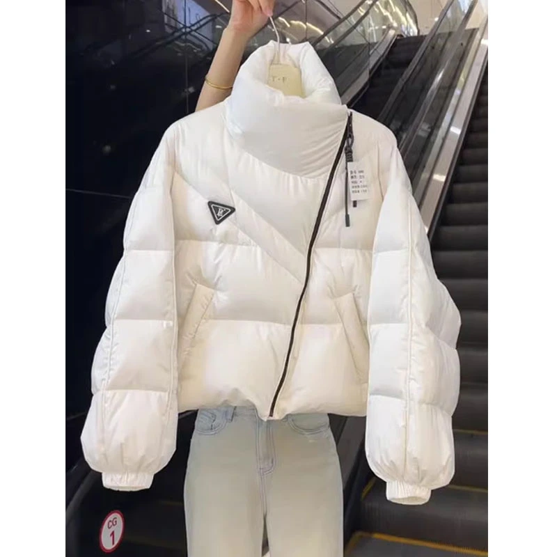 2024年新款冬季欧货高级感超好看炸街小个子短款羽绒服秋冬季外套