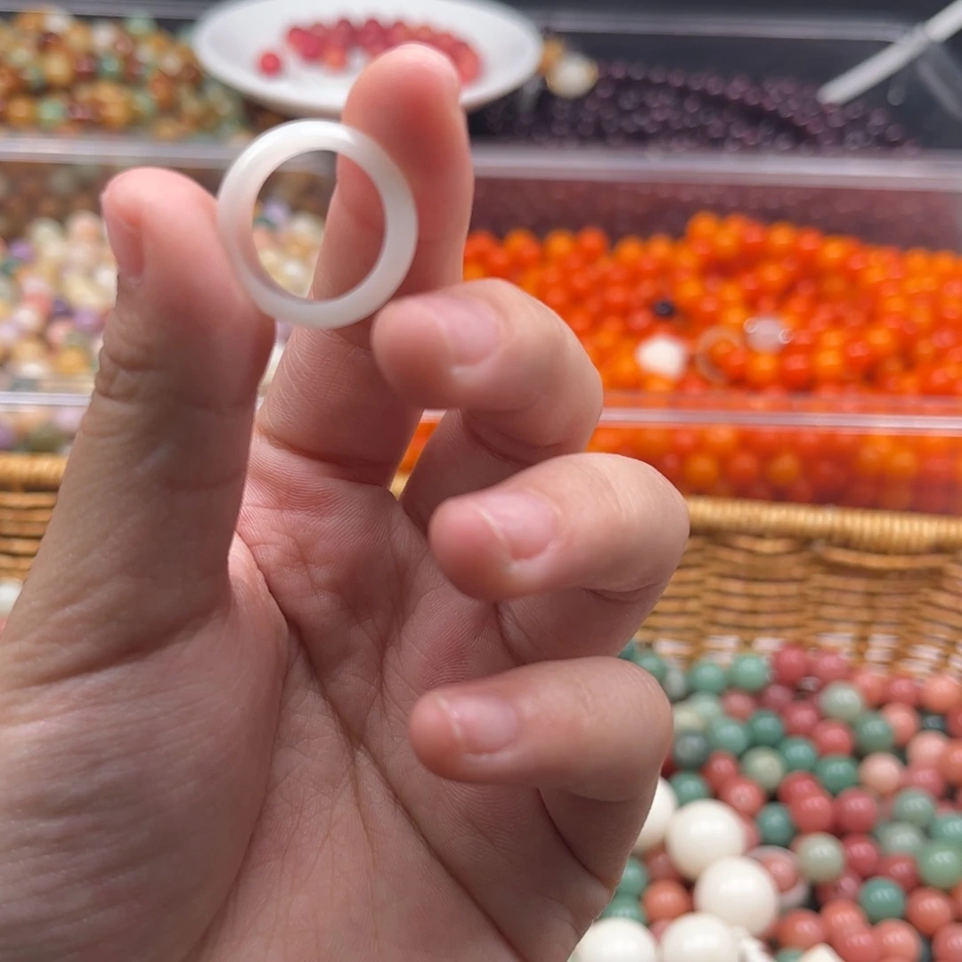【闪购商品】白玉菩提吊坠z/10+5白跑环微瑕不售后