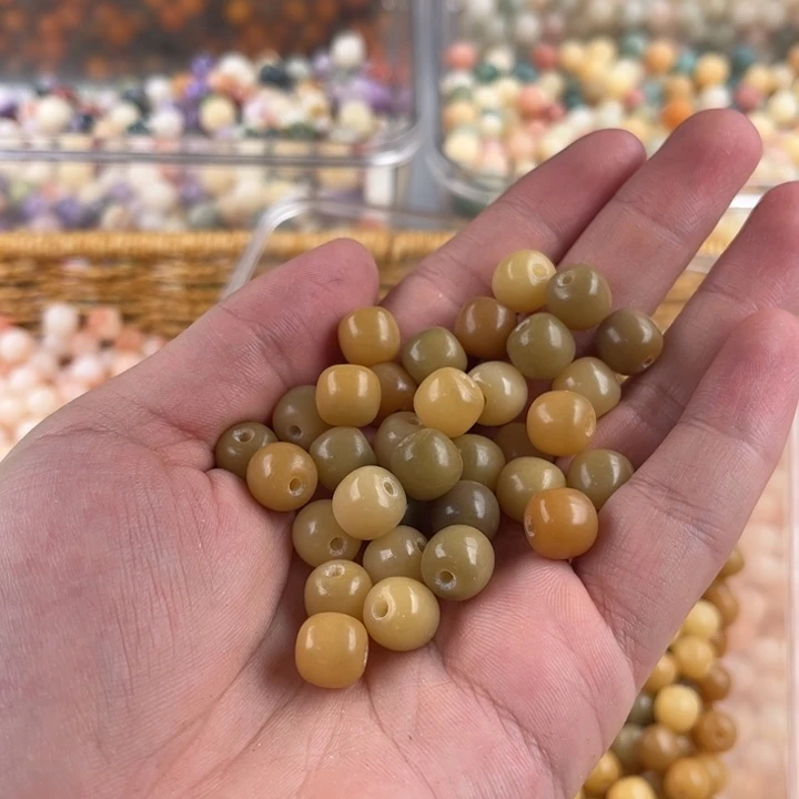 【闪购商品】白玉菩提吊坠z10/200➕60 微瑕奶桶