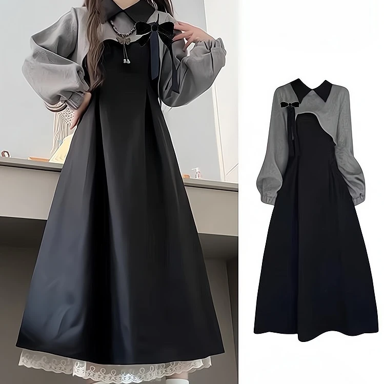 A601-A640小众别致甜美风连衣裙中长款设计感裙子（直播间下单）