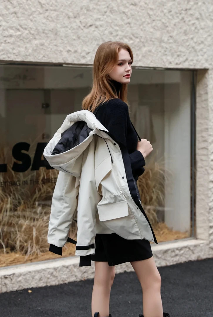 户外【明星同款】4.0风壳羽绒服，防风防水机能保暖内里蓄热时尚休闲