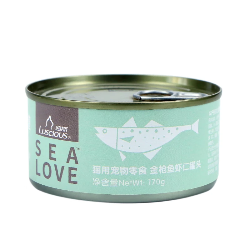 路斯 喵小鱼金枪鱼＋虾仁170g