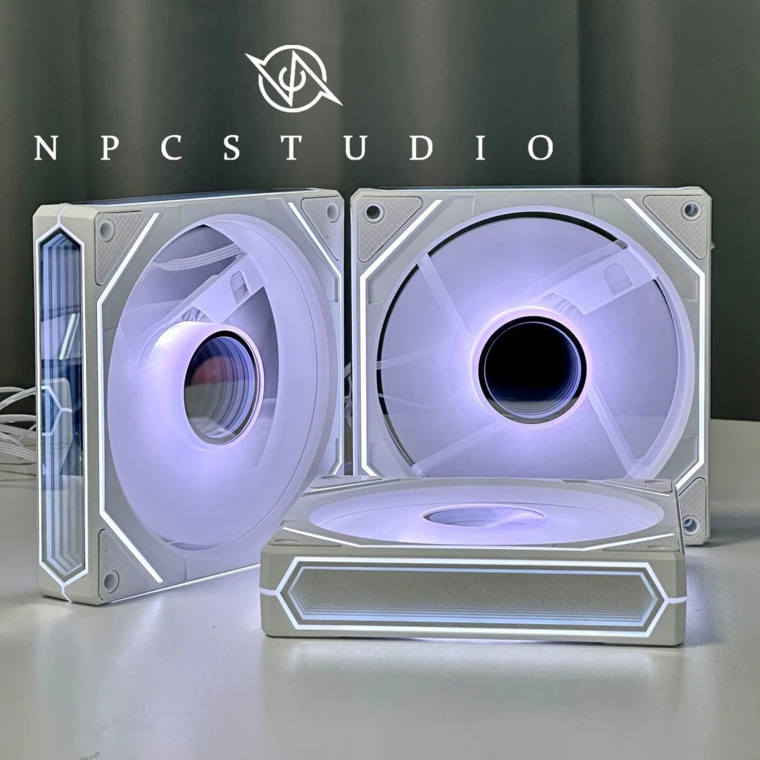 魔幻空间棱镜6PRO风扇12CM神光同步ARGB散热机箱风扇静音炫彩