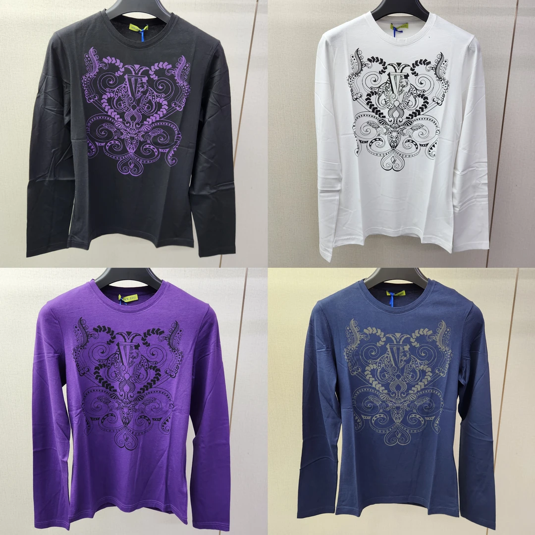 未使用 VERSACE/范思哲 jeans男款长袖T恤B3GOB7G8