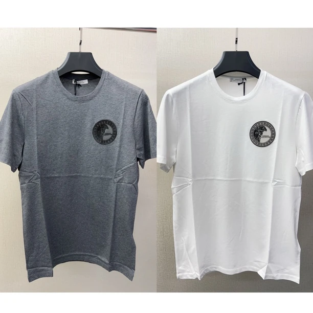 未使用 VERSACE/范思哲 Collection男款半脸美杜莎短袖T恤