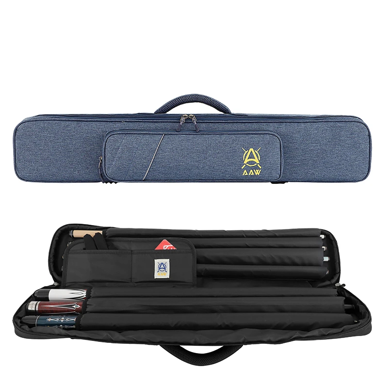 台球杆软包7孔软袋九球七孔杆盒杆桶大头筒多支装配件轻便软包