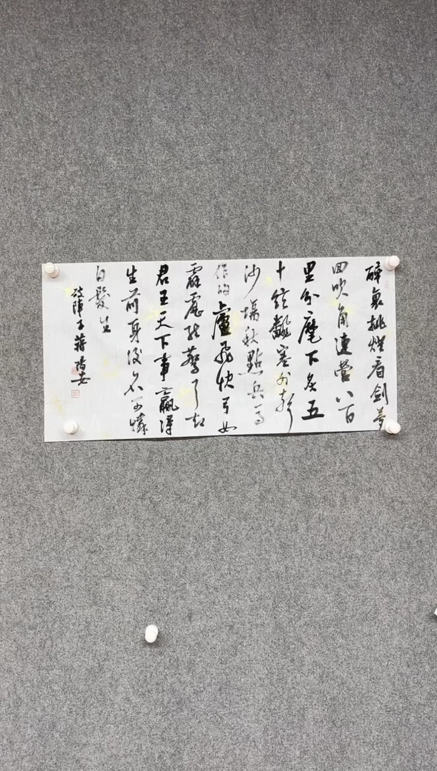 【闪购商品】书法蒋阳安 陕西西安69*34两平尺