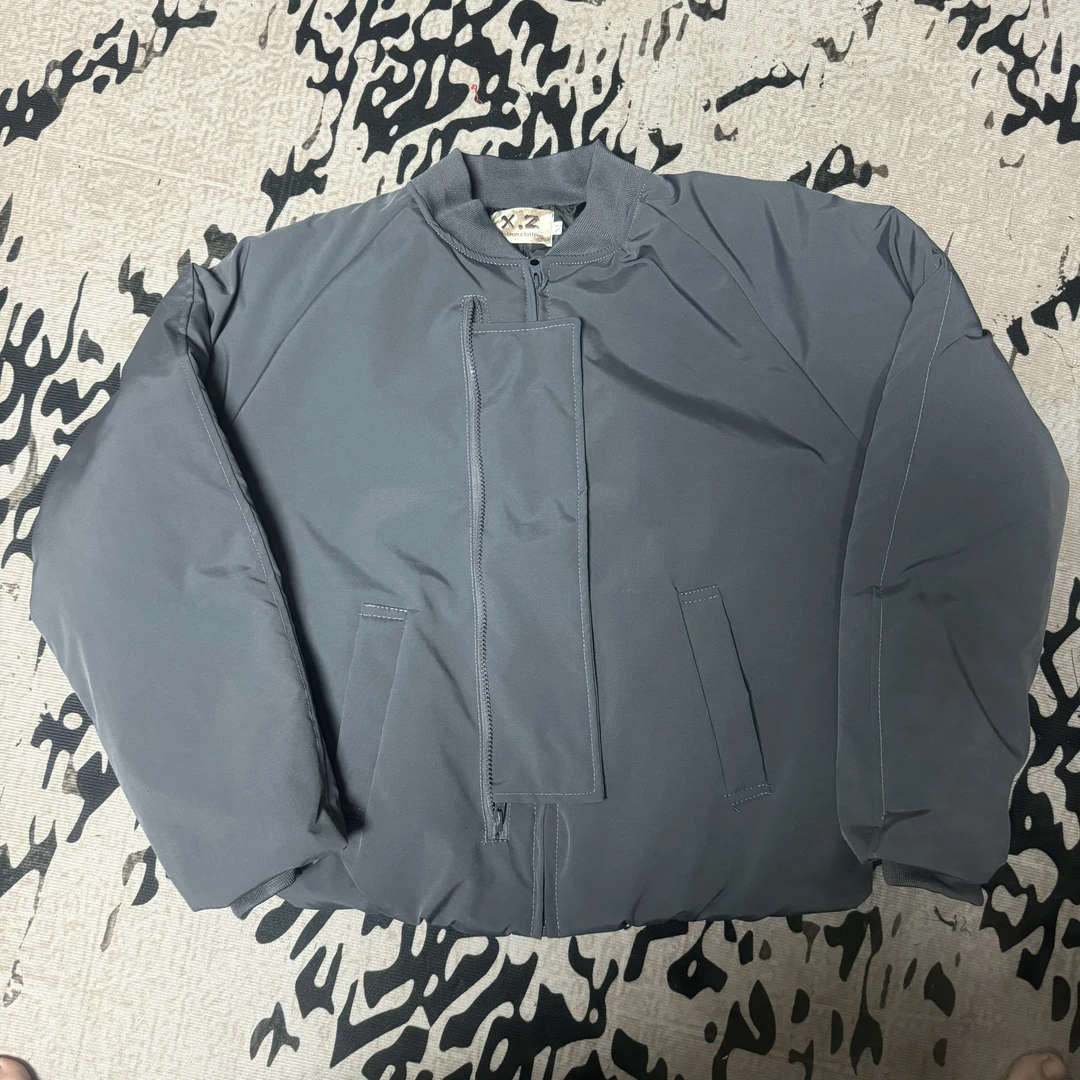 【册册专属】国潮美式复古棒球领飞行夹克 bomber解构外套男女同款