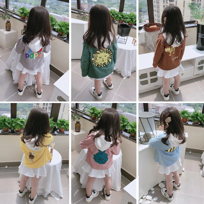 27122抖14春秋装新款童装长袖男女童上衣外出服中小儿童开衫外套