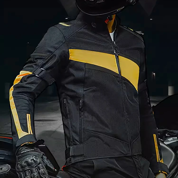 ALTOONA安途纳 悖论摩托车夏季骑行服男网眼透气机车赛车服男装