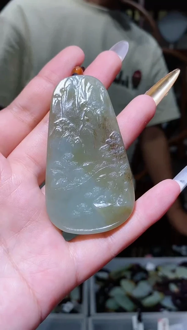 【闪购商品】和田玉颈饰未镶嵌1
