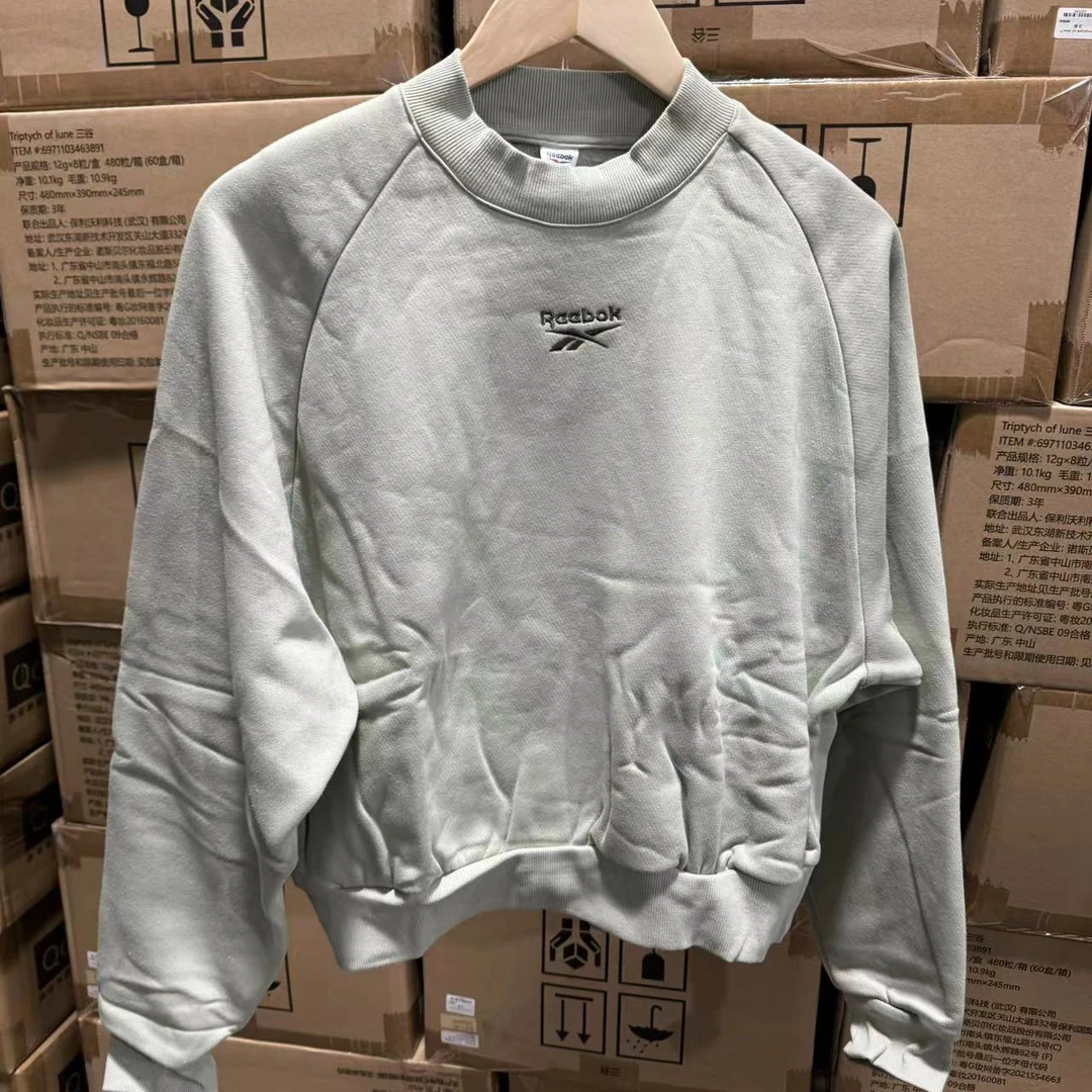 【什么都有】Reebok锐步 H25143 女款经典休闲套头卫衣