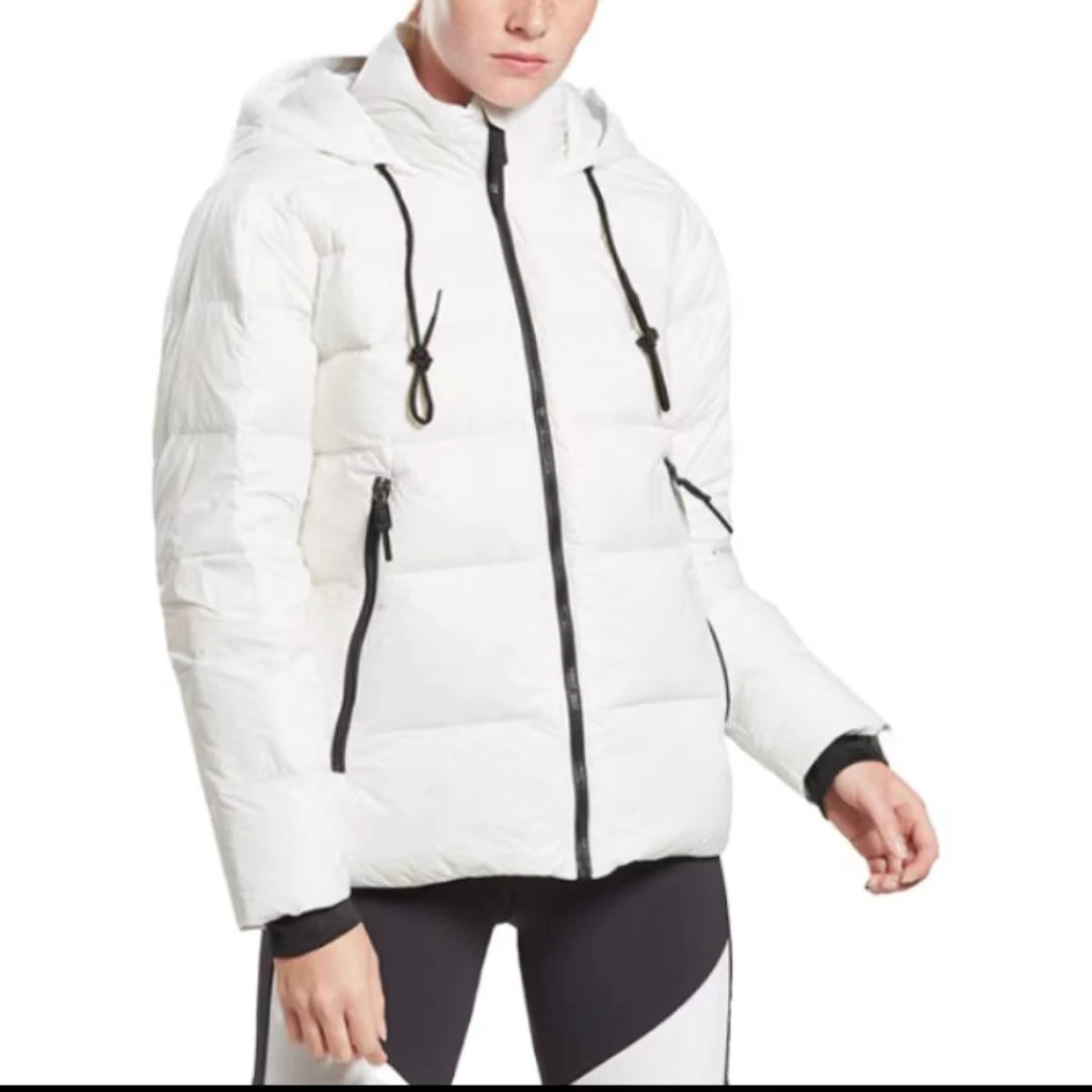 【什么都有】Reebok锐步 FU1691/FT0675女款连帽羽绒服