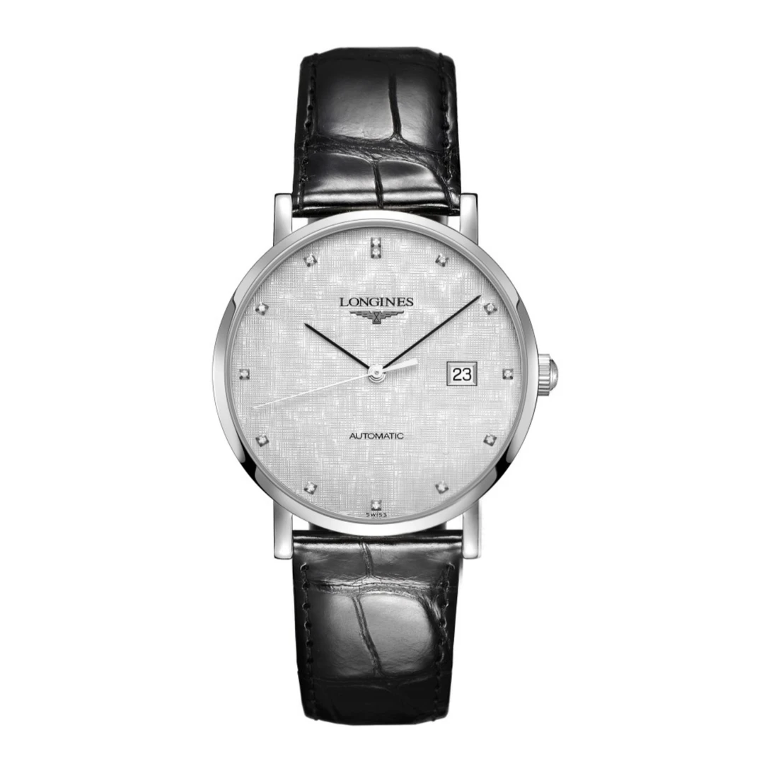 95新 Longines/浪琴 /亚虎2/浪琴/博雅910/男士机械腕表/表经39