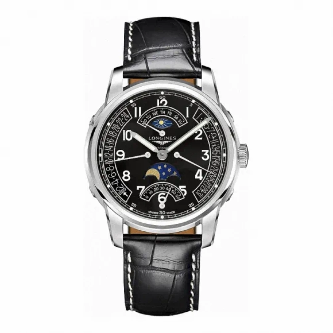 95新 Longines/浪琴 /亚虎/浪琴/索伊米亚764/44表径/公价3.26