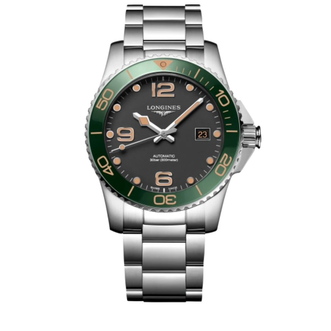 95新 Longines/浪琴 /亚虎竞拍/浪琴/康卡斯机械男表