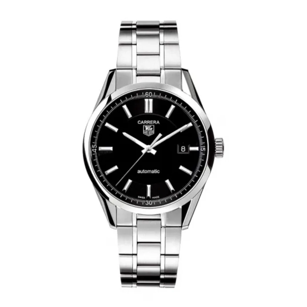 99新 TAG Heuer/泰格豪雅 /亚虎竞拍/泰格豪雅/卡莱拉机械男表
