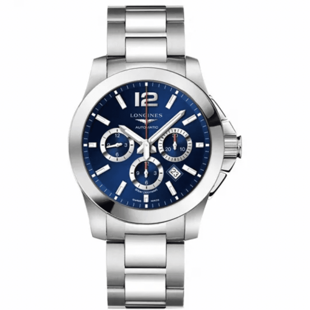 99新 Longines/浪琴 /亚虎竞拍/浪琴/康卡斯机械男表