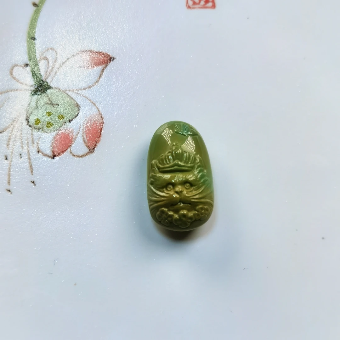 绿松石猫咪王子高瓷原矿时尚精美高能感纯手工手镯个性百搭款