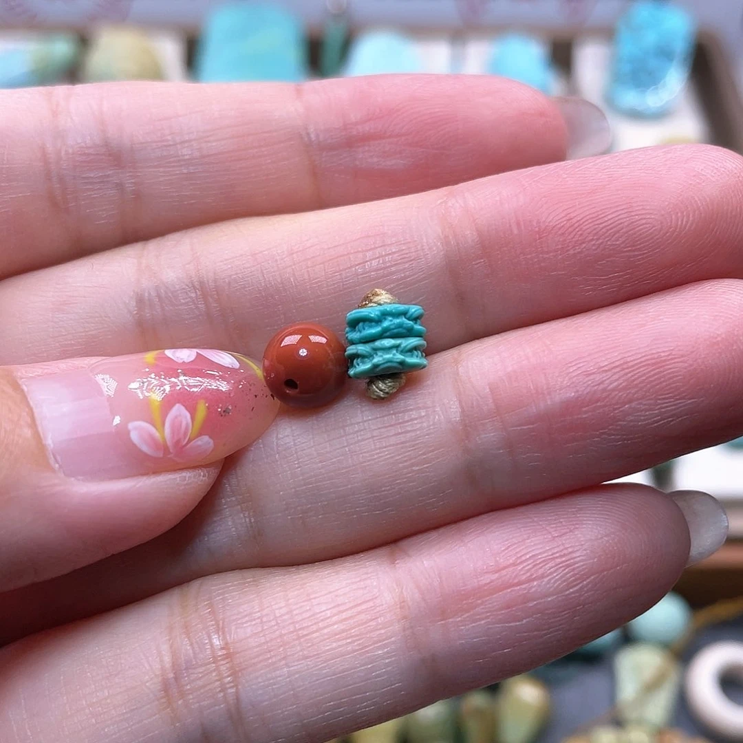 南红玛瑙配饰未镶嵌肖*