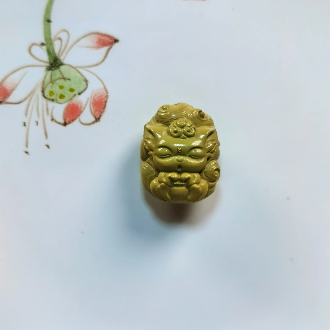 双面小凤九高能感立体精美可爱款观赛搭子七夕送礼项坠九尾手工