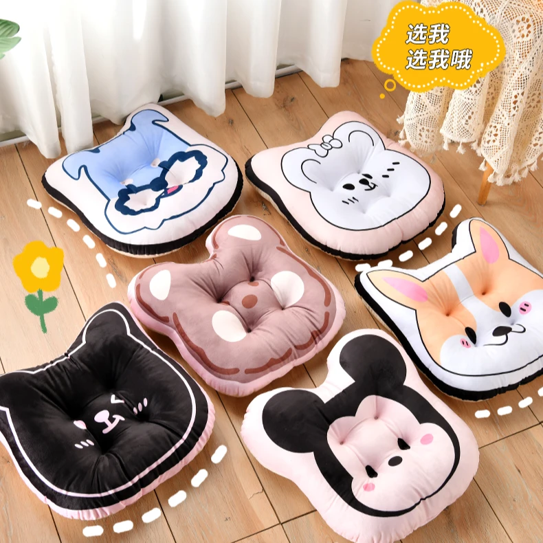 坐垫椅子椅垫加厚座垫学生凳子办公室垫子柔软久坐屁垫硬板可爱