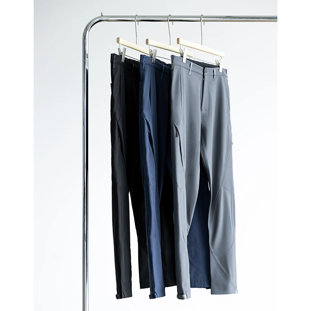 【清仓】拼接加绒加厚压胶男休闲裤冬商务休闲保暖长裤DYP011101KA