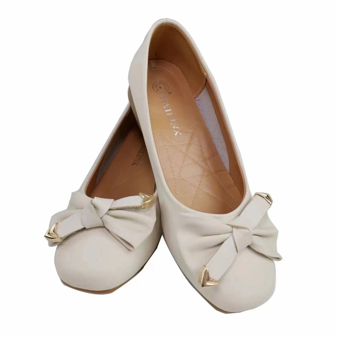 2公分豆豆鞋断码清仓浅口女夏季瓢鞋时尚单鞋圆头牛筋底鞋子防滑